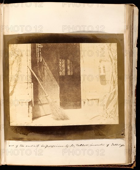 Untitled [The Open Door], 1844.  Creator: William Henry Fox Talbot.
