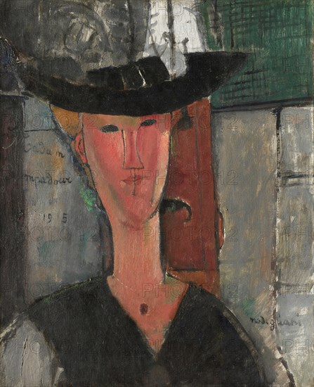 Madam Pompadour, 1915. Creator: Amadeo Modigliani.