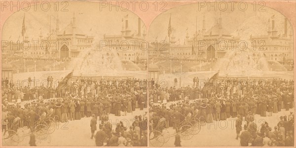 German's Day, California Midwinter Exposition, 1850s-1910s. Creator: Kilburn Brothers.