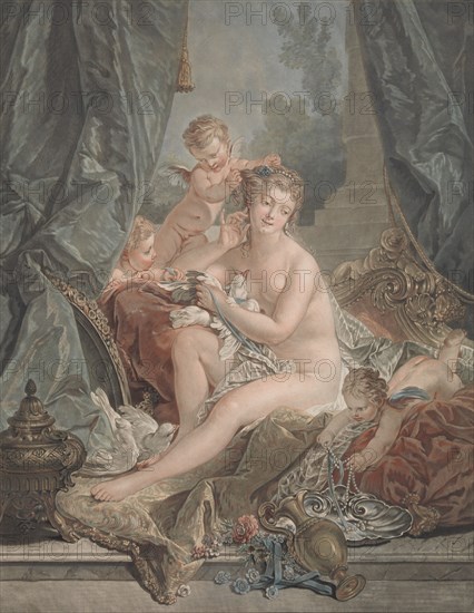 The Toilet of Venus, 1783. Creator: Jean Francois Janinet.