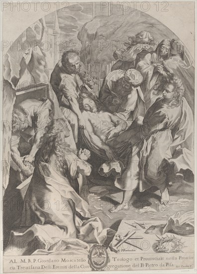 The Entombment, ca. 1622. Creator: Giovanni Temini.