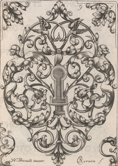 Diverses Pieces de Serruriers, page 10 (recto), ca. 1663. Creator: Jean Berain.