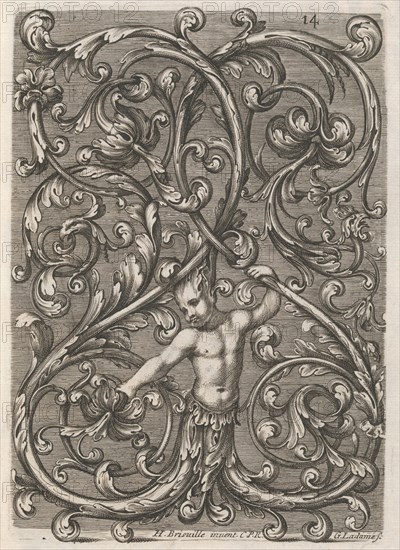 Diverses Pieces de Serruriers, page 15 (recto), ca. 1663. Creator: Jean Berain.