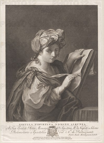 The Tiburtine Sibyl, ca. 1790. Creator: Girolamo Carattoni.