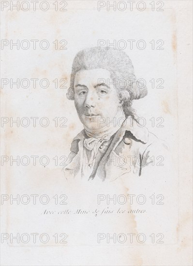 Portrait of a man, second half of 18th century. Creator: Unknown.