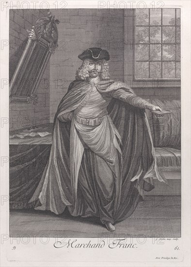 Marchand Franc, 1714-15. Creator: Unknown.