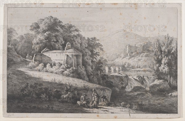 Old Chapel at Châtillon-d'Azergues, 1799. Creator: Jean-Jacques de Boissieu.