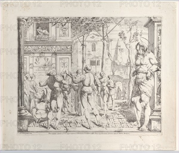 The Martyrdom of Saint Christopher, "Secondo Quadro", 1776. Creator: Giovanni David.