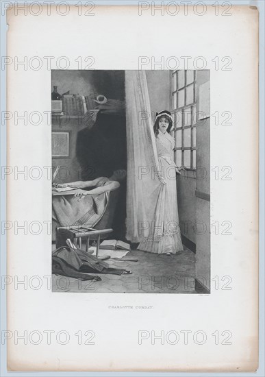 Charlotte Corday, 1890. Creator: Goupil and Co.