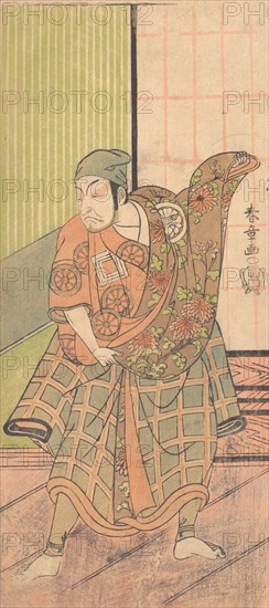 The Fourth Ichikawa Danjuro in the Role of Ukishima Danjo, 1769 Autumn. Creators: Shunsho, Ichikawa Danjuro IV.