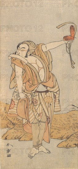 The Second Nakamura Juzo as a Yakko, 1773 or 1774. Creator: Shunsho.