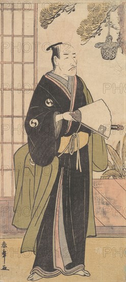 The Fifth Ichikawa Danjuro in the Role of Oboshi Yuranosuke, 6th month, 1783. Creator: Shunsho.