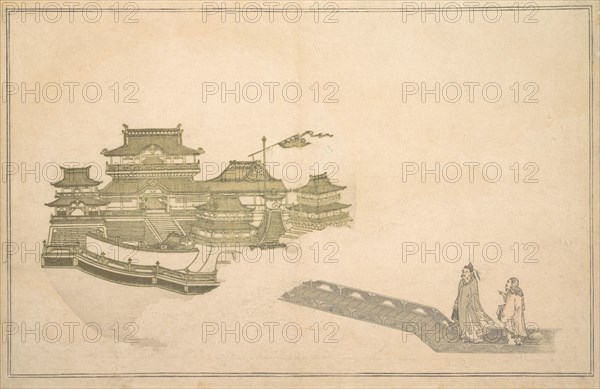 The Palace in the Moon, 8th month, 1789. Creator: Kitagawa Utamaro.