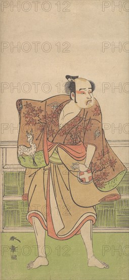 Otani Hiroemon in the role of Gokumon no Shobei, 9th month, 1774. Creator: Shunsho.