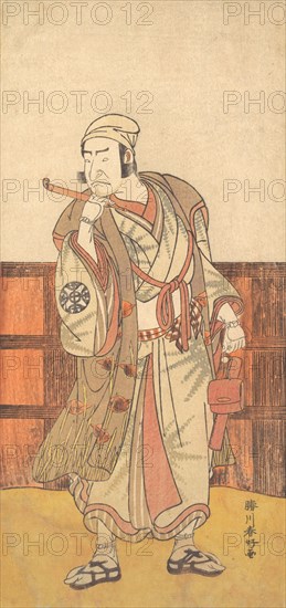 The First Nakamura Nakazo in the Role of Shimada no Hachizo, April 1783. Creator: Katsukawa Shunko.