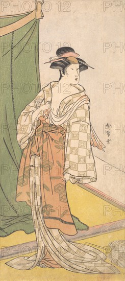 Segawa Kikunojo III, ca. 1785. Creator: Katsukawa Shunjo.