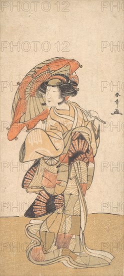 The First Nakamura Tomijuro as a Woman Dancer, dated October or November 1778. Creator: Shunsho.