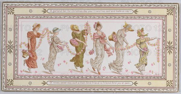 Valentine, 1881. Creator: Catherine Greenaway.