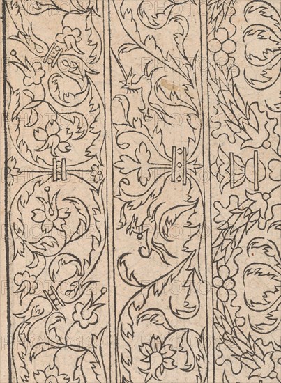 New Modelbüch allen Nägerin u. Sydenstickern (Page 15r), 1556. Creator: Hans Hoffman.