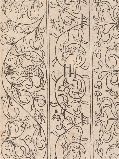 New Modelbüch allen Nägerin u. Sydenstickern (Page 20r), 1556. Creator: Hans Hoffman.