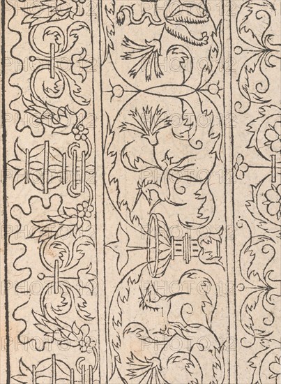 New Modelbüch allen Nägerin u. Sydenstickern (Page 21r), 1556. Creator: Hans Hoffman.