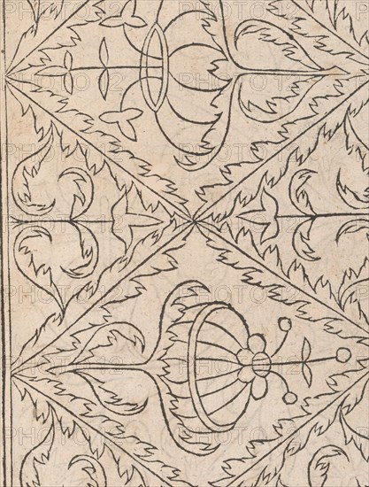 New Modelbüch allen Nägerin u. Sydenstickern (Page 25r), 1556. Creator: Hans Hoffman.