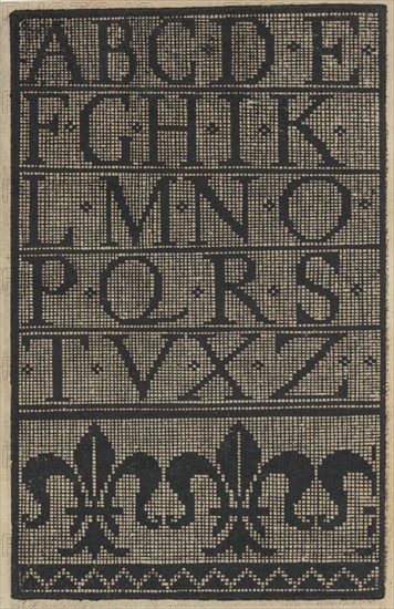 Esemplario di Lauori..., page 14 (recto), August 1, 1532. Creators: Giovanni Andrea Vavassore, Florio Vavassore.