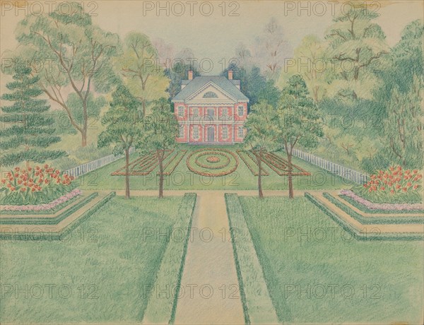 N.W. Stuyvesant Residence, c. 1936. Creator: Tabea Hosier.