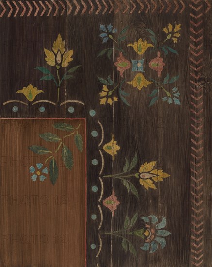 Stencilled Floor, 1935/1942. Creator: Jerome Hoxie.