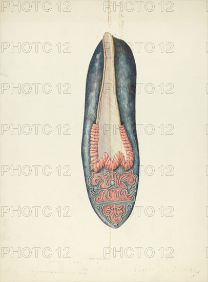 Evening Slipper, 1935/1942. Creator: William Kieckhofel.