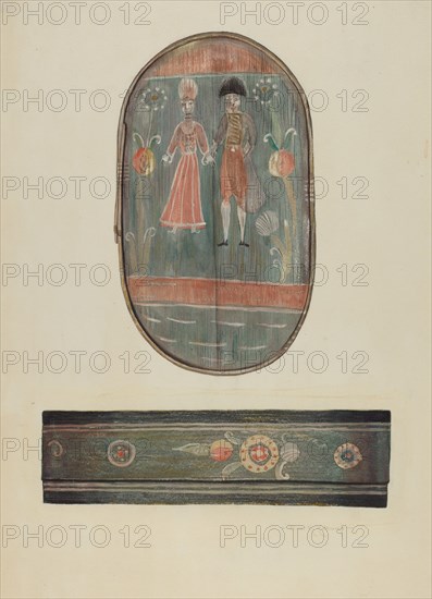 Bride Box, 1935/1942. Creator: Elmer R. Kottcamp.