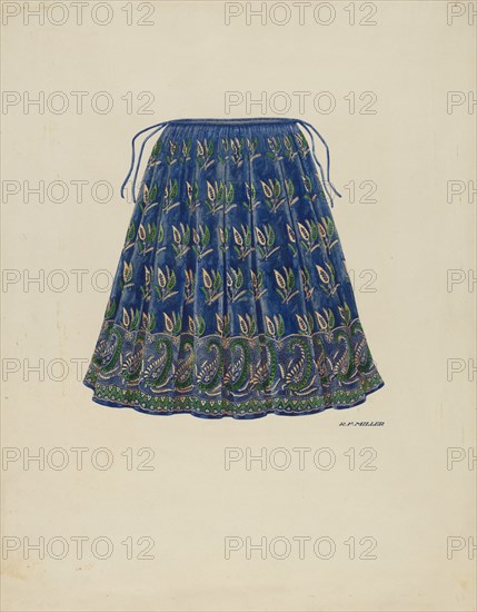 Skirt, c. 1936. Creator: Randolph F Miller.