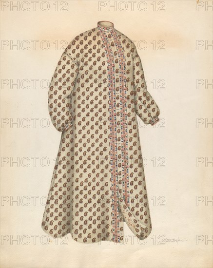 Dressing Gown, c. 1937. Creator: Esther Hansen.