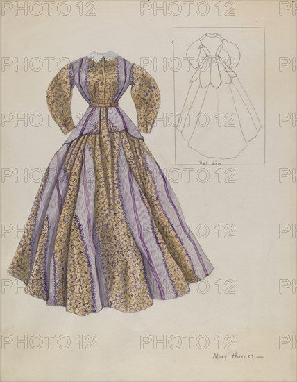 Costume, c. 1937. Creator: Mary E Humes.