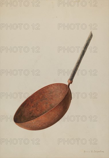 Sugar Dipper, c. 1938. Creator: Annie B Johnston.