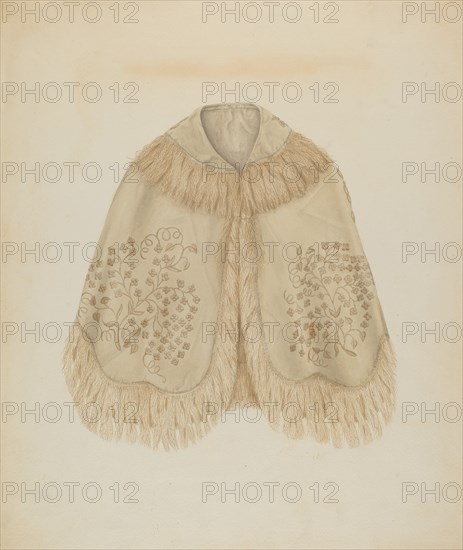 Child's Cape, c. 1938. Creator: Gertrude Lemberg.