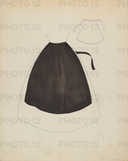 Apron, c. 1938. Creator: Henry Moran.