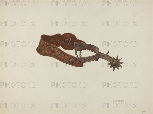 Spur, c. 1939. Creator: William Kieckhofel.