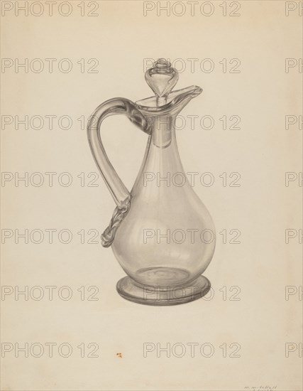 Cruet, 1938. Creator: Marie Mitchell.