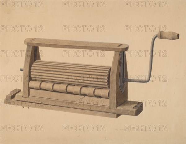 Clothes Washer, 1940. Creator: Alexander Anderson.