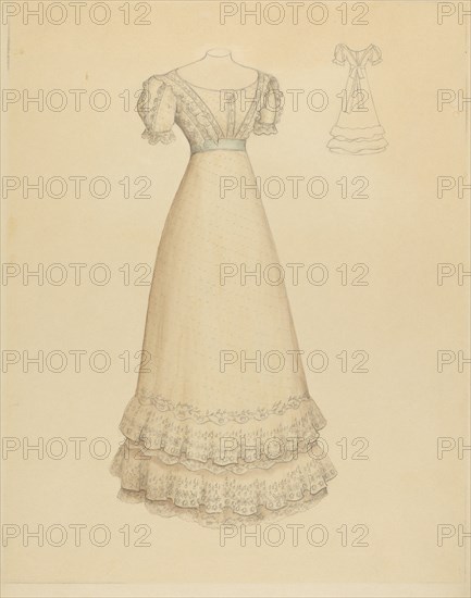 Dress, 1940. Creator: Dorothy Gernon.