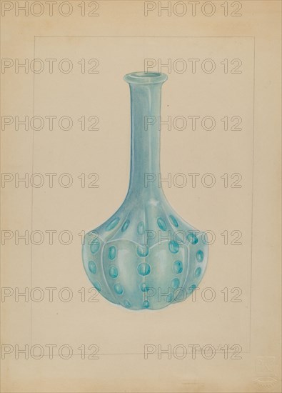 Bottle, 1935/1942. Creator: Gertrude Lemberg.