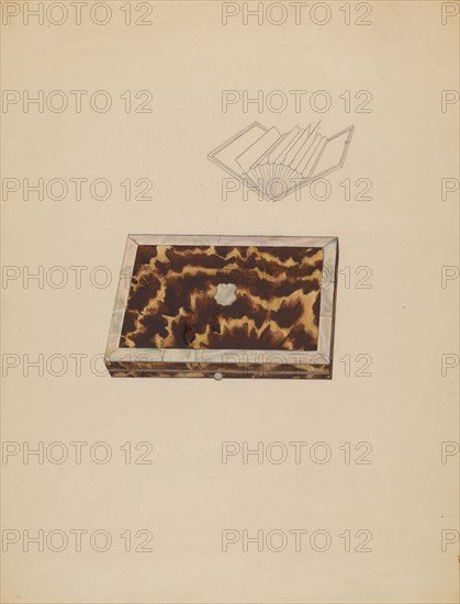 Card Case, c. 1936. Creator: Melita Hofmann.