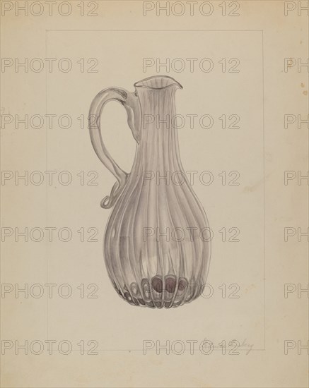 Cruet, c. 1936. Creator: Gertrude Lemberg.