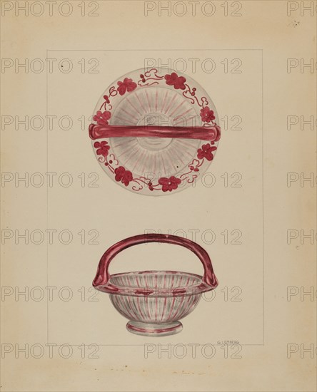 Basket, c. 1936. Creator: Gertrude Lemberg.