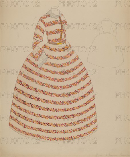 Dress, c. 1937. Creator: Frederick Jackson.