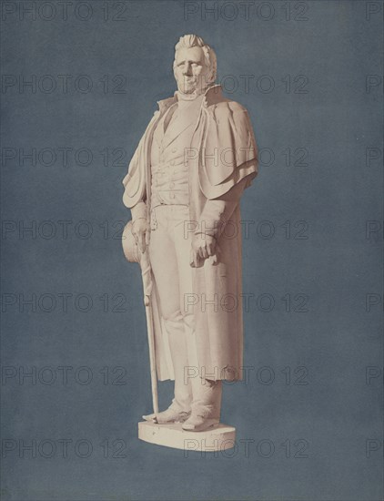 Figurehead of Andrew Jackson, c. 1938. Creator: Joseph Goldberg.