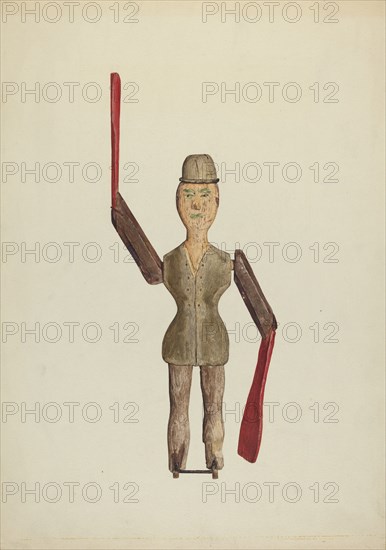 Sailor Jack Whirligig, c. 1938. Creator: Jane Iverson.