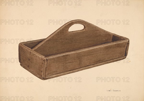 Knife Box, c. 1940. Creator: LeRoy Griffith.