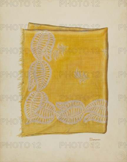 Printed Textiles, c. 1940. Creator: Joseph Lubrano.